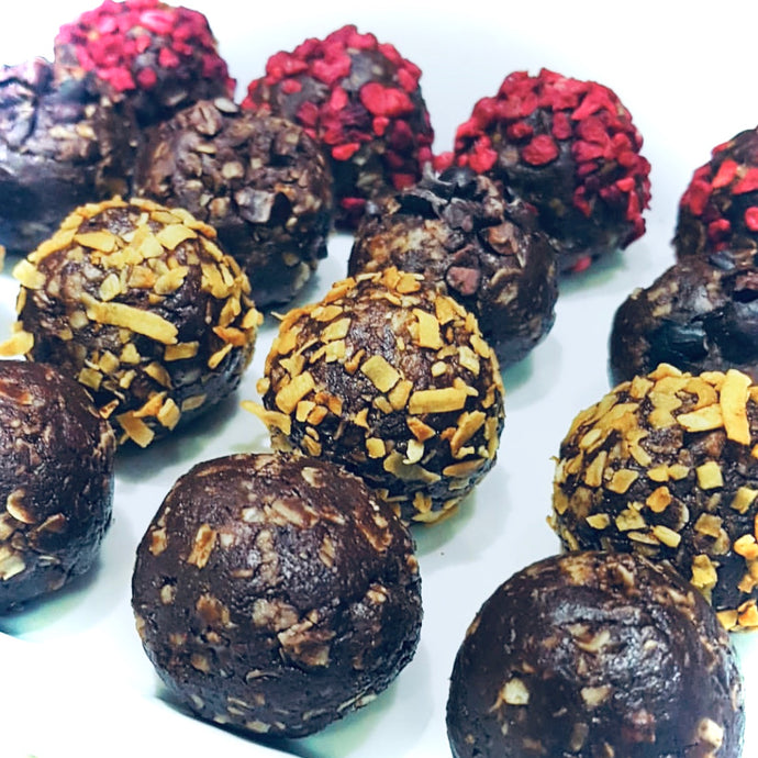 Melted Chocolate Bliss Balls