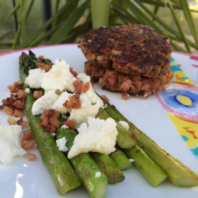Beef and Bacon Burgers