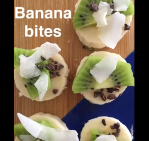 Breakfast Banana Bites and The Book Of You