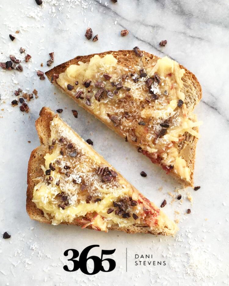 Our healthy Sunday toast toppings – Dani Stevens