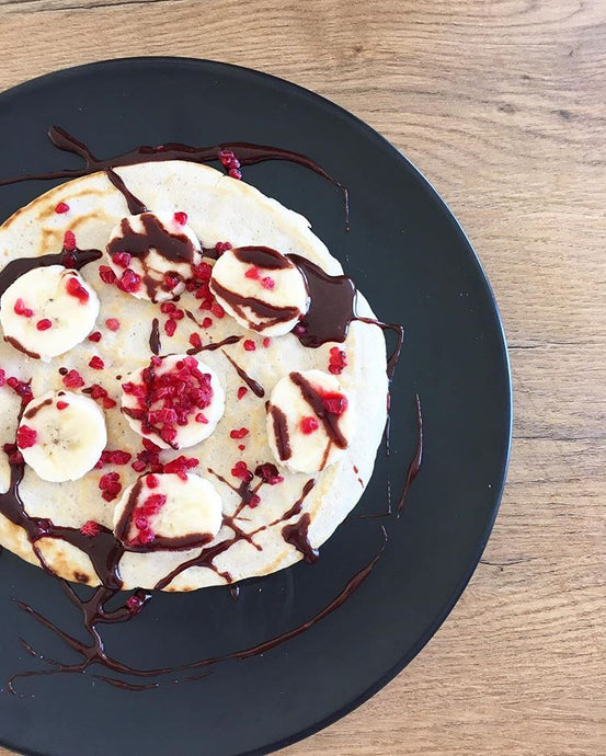 Healthy pancakes with no added sugar